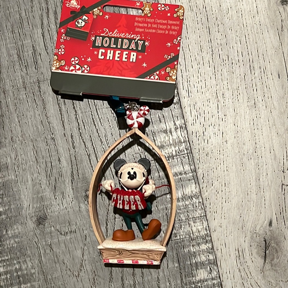Disney Sketchbook Mickey Cheer New Ornaments 2022